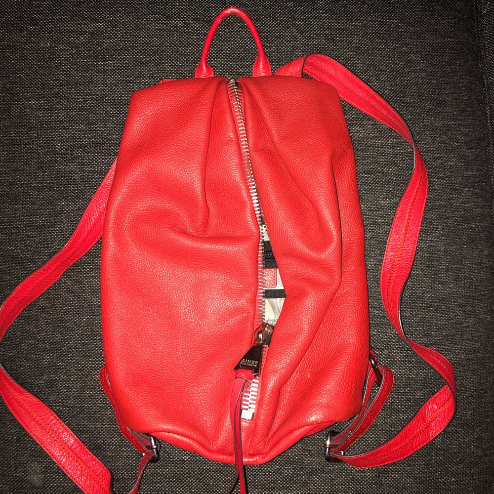 Leather backpack 🎒